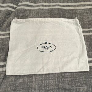 Prada Medium Dustbag Felt (Handbag size) 19" x 15"